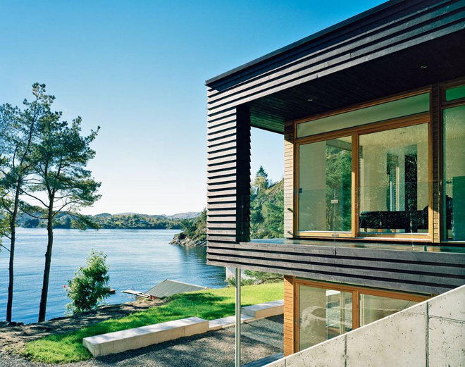 The Eli Bakka and Jan Sem-Olsen House, aka Villa Storingavika, Bergen, Norway by Todd Saunders