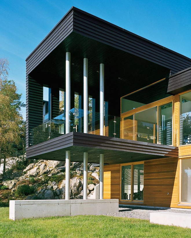The Eli Bakka and Jan Sem-Olsen House, aka Villa Storingavika, Bergen, Norway by Todd Saunders