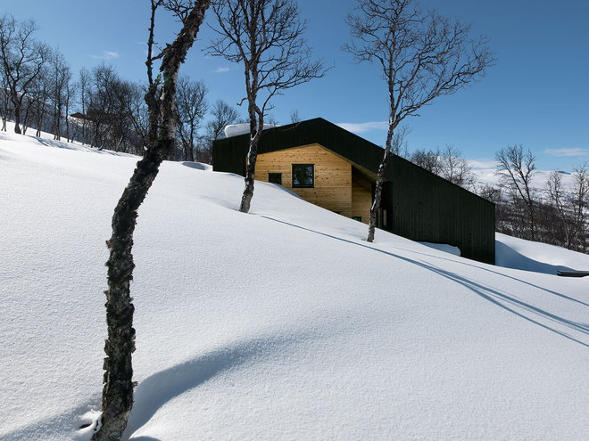 The Tyin Cabin, aka Hytte Tyin, Tyin, Valdres, Norway by Todd Saunders