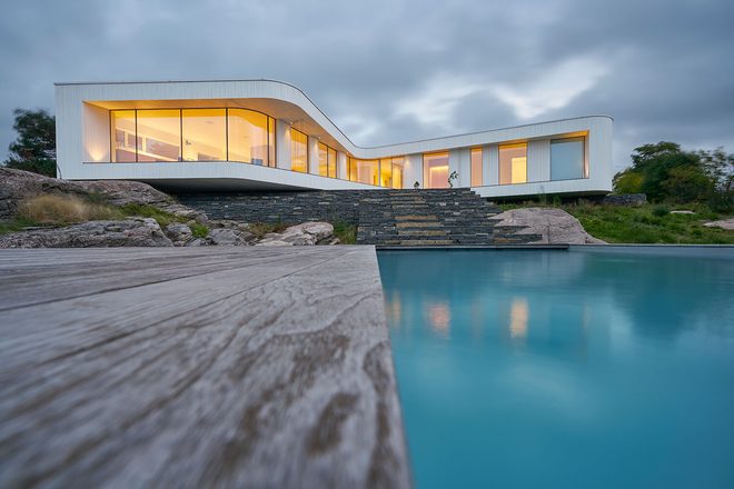 aka Villa AT, Søgne, Kristiansand, Norway by Todd Saunders