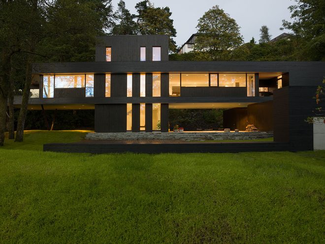The Todd Saunders House, aka Villa S, Paradis, Bergen, Norway by Todd Saunders