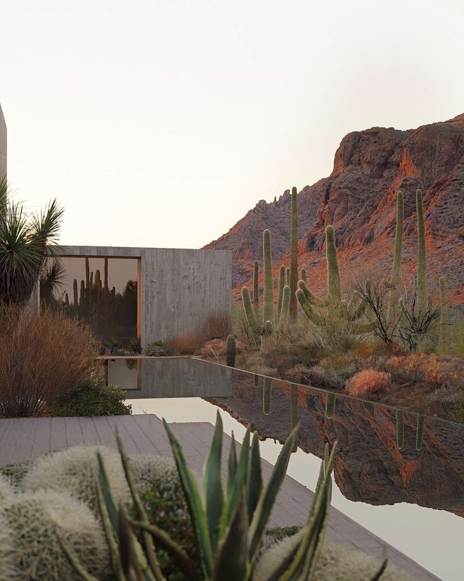 The Yucca House, Paradise Valley, Arizona by Todd Saunders