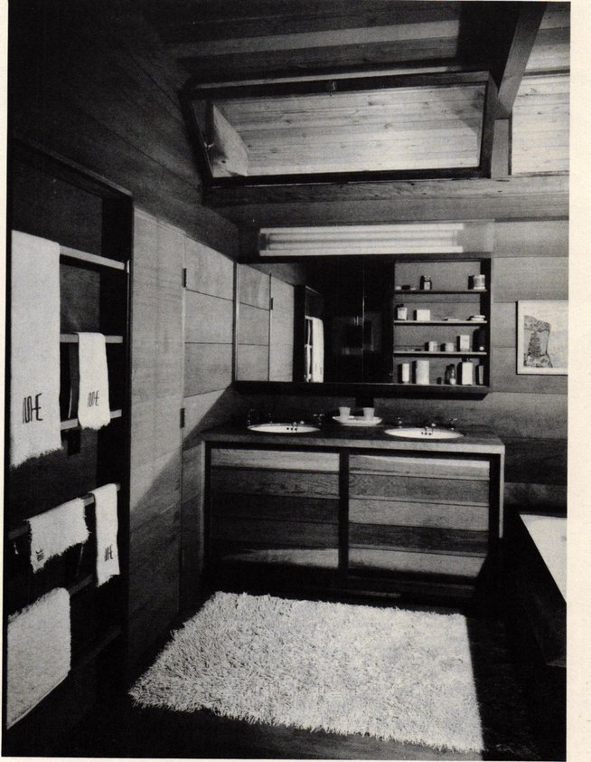 The Winston Elting House, Libertyville IL by Schweikher and Elting