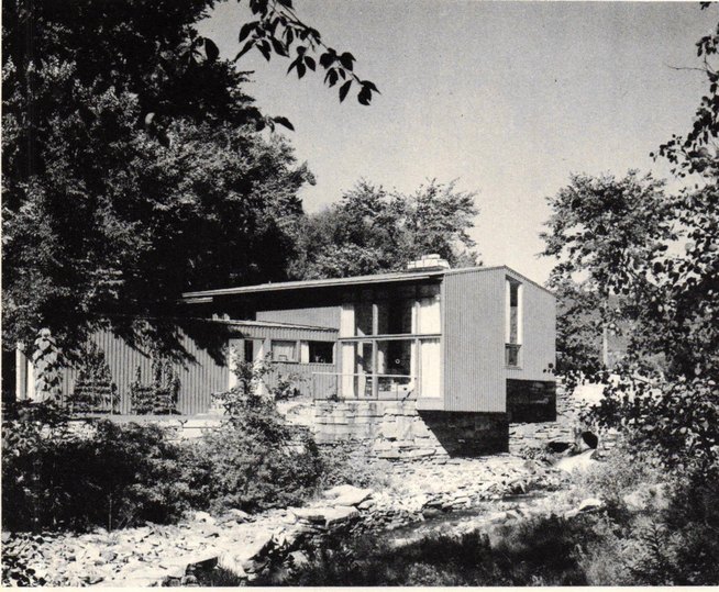 The James Parton Residence, Dorset VT by Carl Koch and Associates