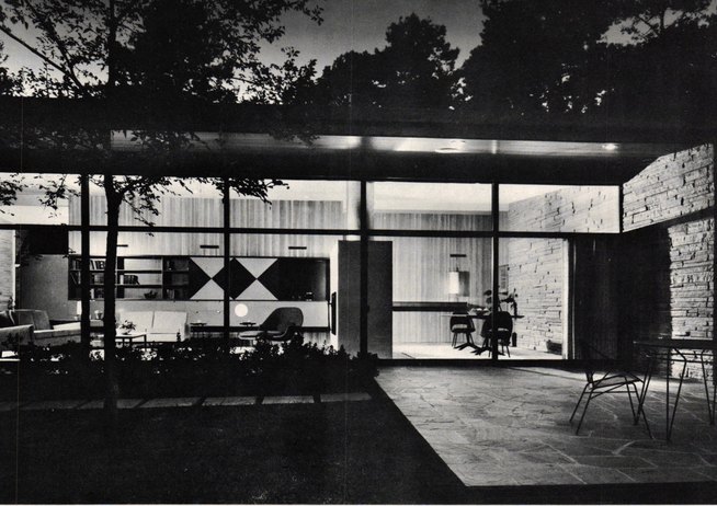 The James Muslow House, Shreveport LA by Samuel G. Wiener and William B. Wiener and Associates