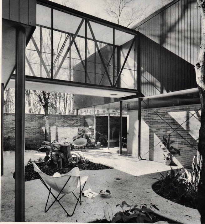 The Philip M. Tiller Jr. House, New Orleans LA by Lawrence, Saunders and Calongne